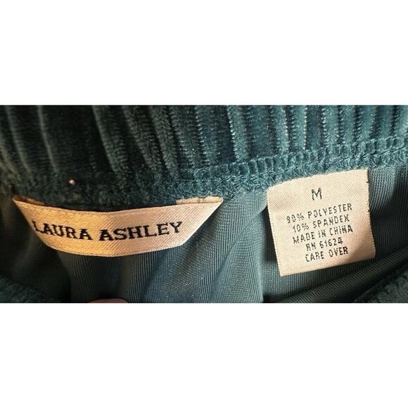 Vtg 90s Velvet Maxi Skirt Sz Medium Green Whimsigoth Fairy Grunge Long Full - Picture 4 of 11